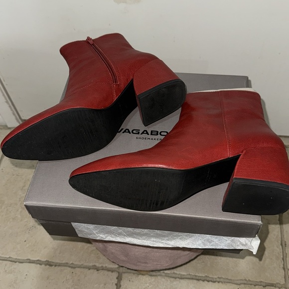 VAGABOND RED BOOTIES - Picture 4 of 6